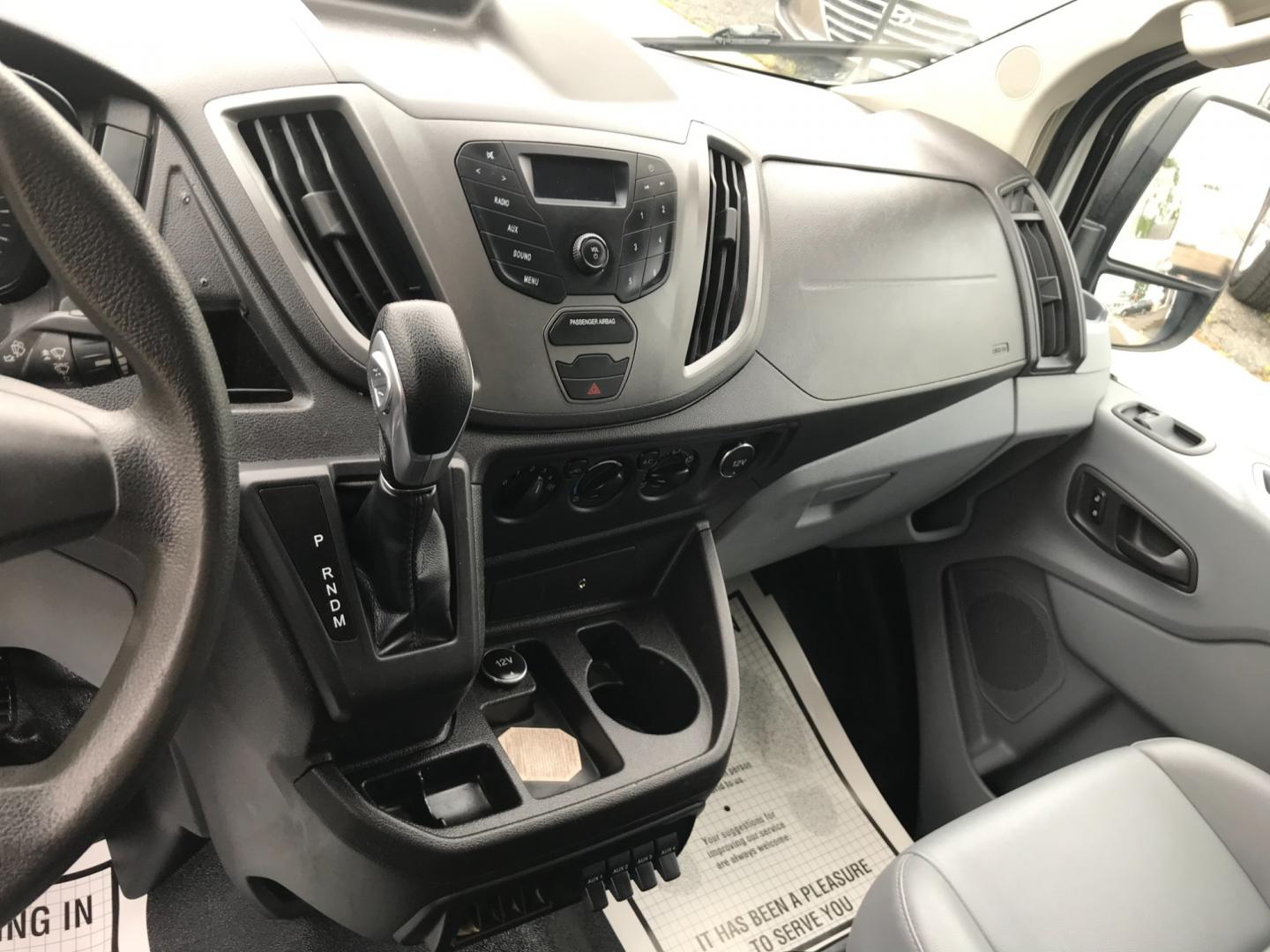 2016 White /Gray Ford Transit 150 (1FTYE1YM3GK) with an 3.7 V6 engine, Automatic transmission, located at 577 Chester Pike, Prospect Park, PA, 19076, (610) 237-1015, 39.886154, -75.302338 - Photo#12